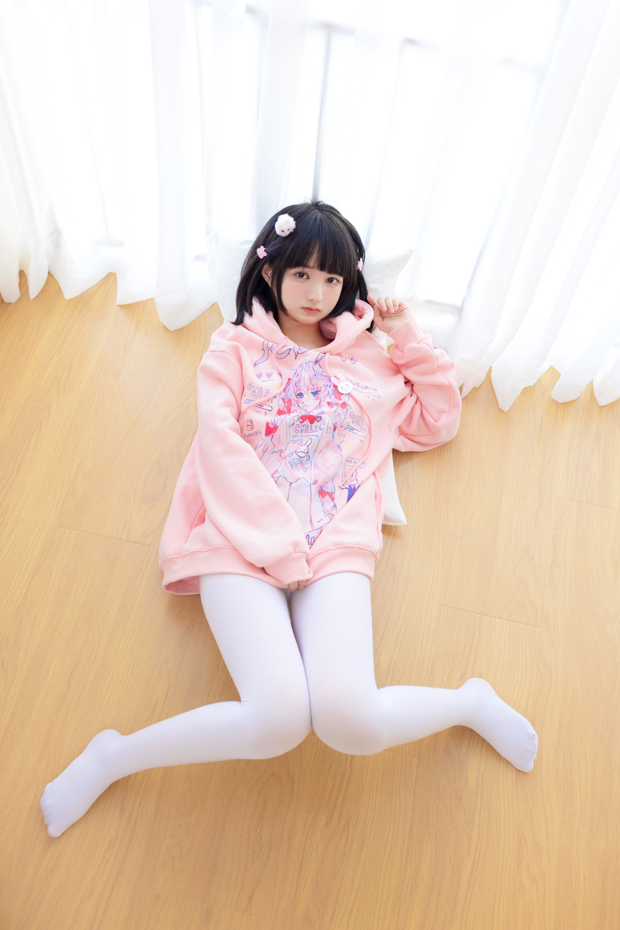 少女秩序 - NO.009 写真 EXvol.013 白丝卫衣[66P]-XikXak